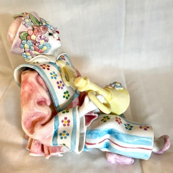 Collectible Vintage Pierrot Clown made in Italy for Gumps San Francisco - Picture 5 of 10